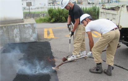 写真：外構工事